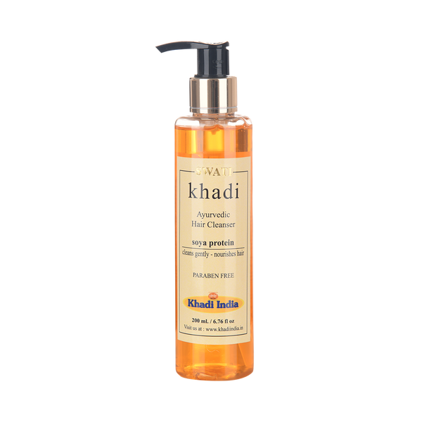 Khadi   Ayurvedic  &  Herbal Hair Cleanser  - soya protein