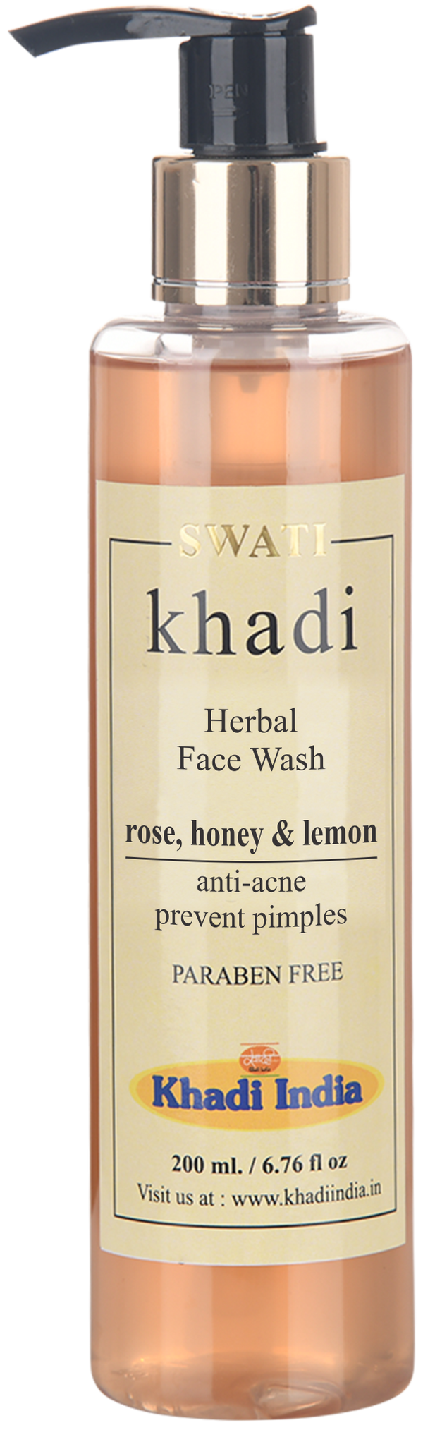 Khadi Ayurvedic &  Herbal Facewash - Honey Rose Lemon