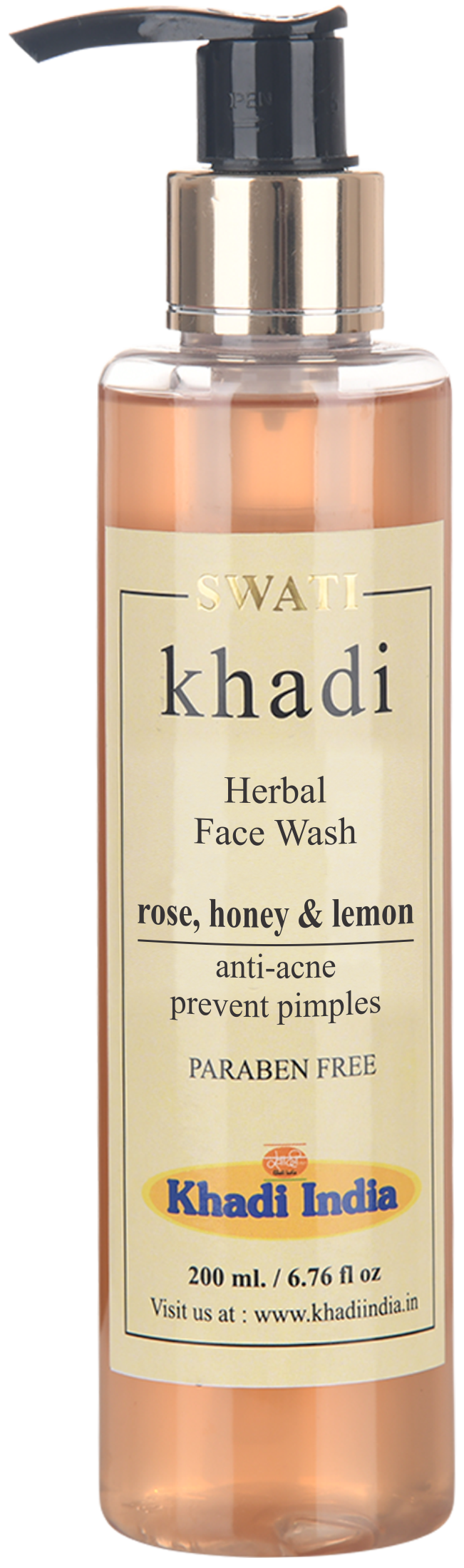 Khadi Ayurvedic &  Herbal Facewash - Honey Rose Lemon