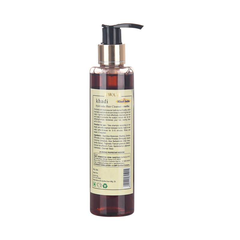 Khadi  Ayurvedic  &  Herbal Hair Cleanser  Reetha SAT