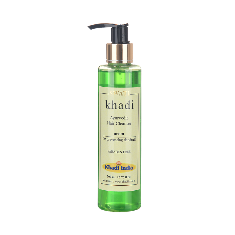 Khadi  Ayurvedic &  Herbal Hair Cleanser Neem SAT