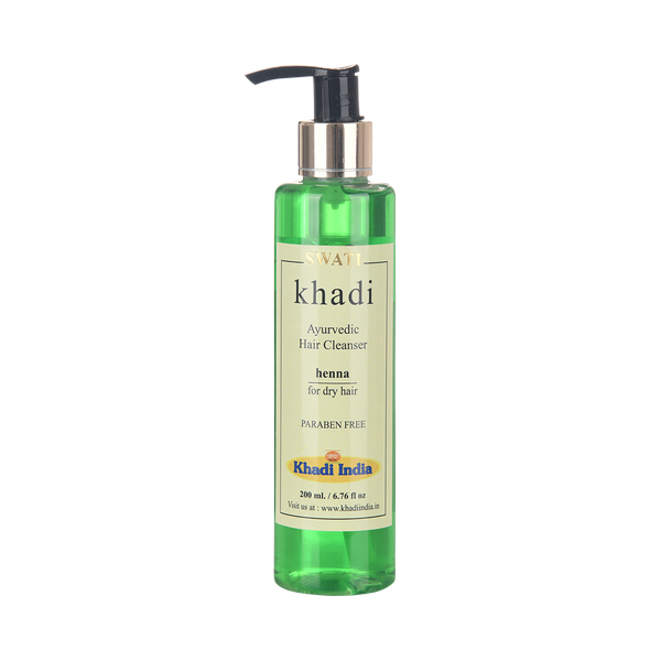 Khadi  Ayurvedic  &  Herbal Hair Cleanser  Henna SAT