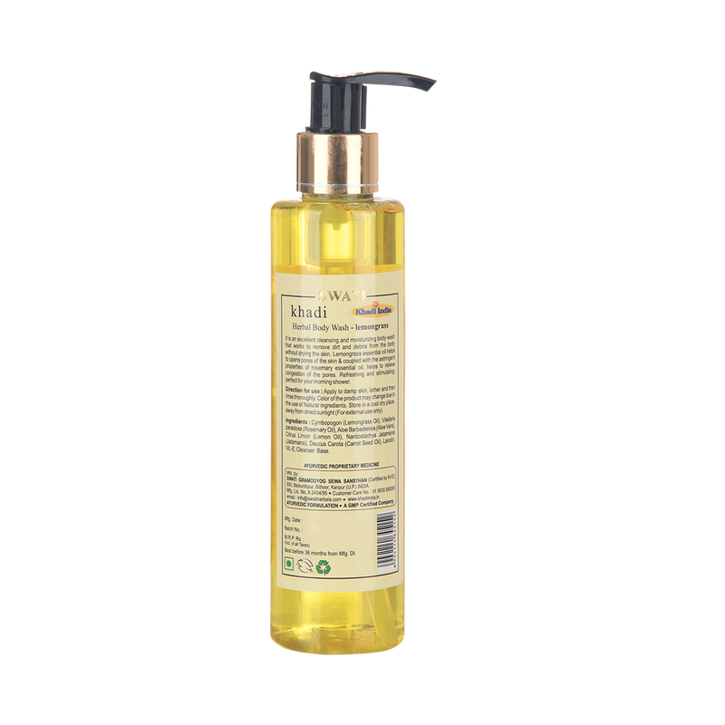 Khadi  Ayurvedic  &  Natural  Bodywash - Lemongrass