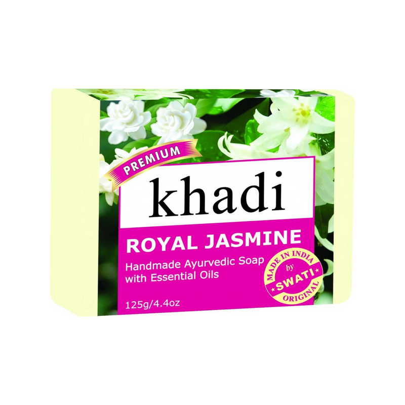 Khadi Premium Royal-Jasmine Soap 125 Gm.