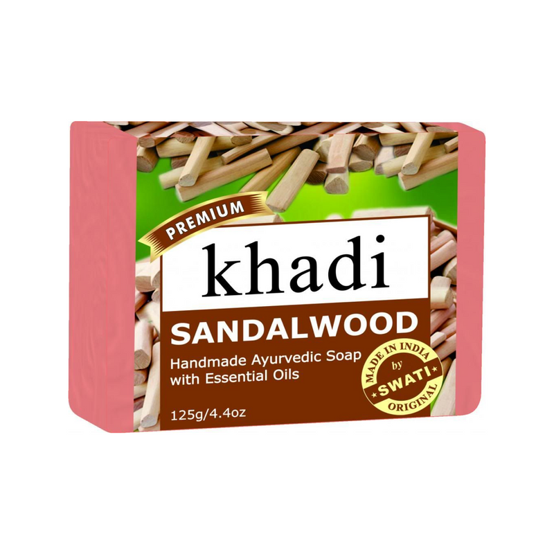 Khadi Premium Sandalwood Soap 125 Gm