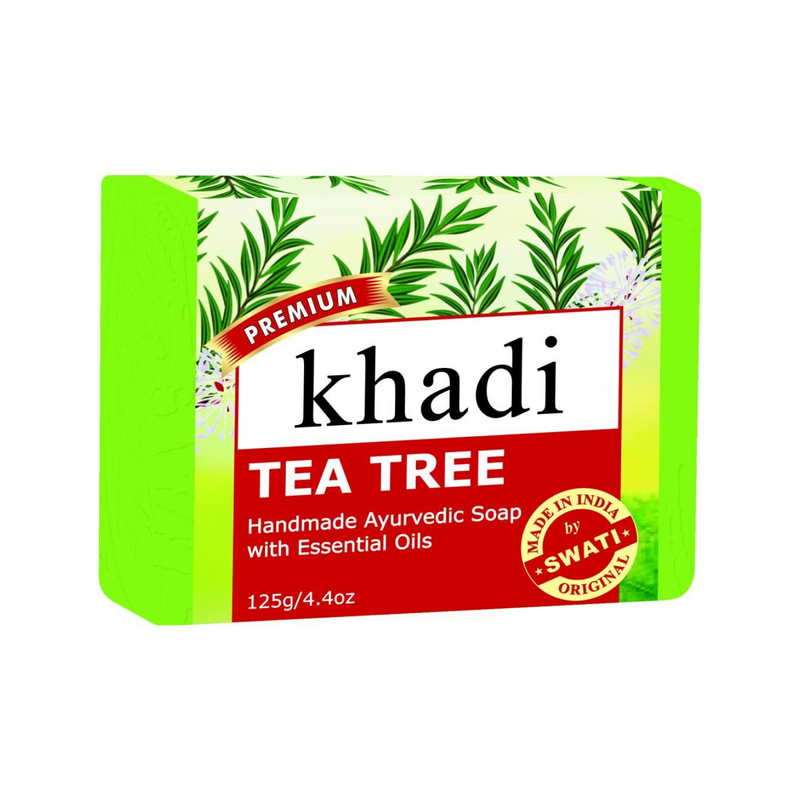 Khadi Premium Tea Tree Soap 125 Gm