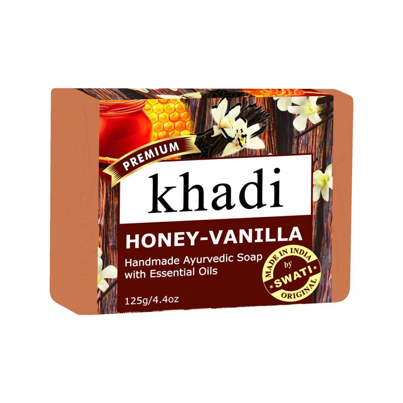 Khadi Premium Honey-Vanila Soap 125 Gm.