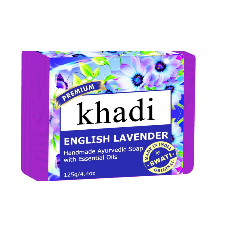 Khadi Premium  English Lavender Soap 125 Gm