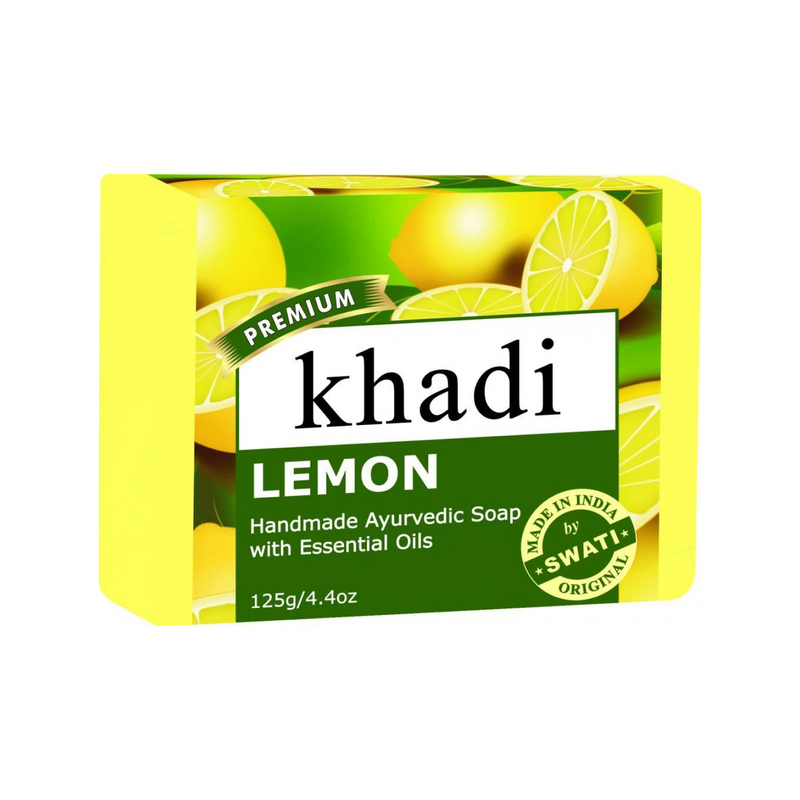 Khadi Premium Lemon Soap 125 Gm.