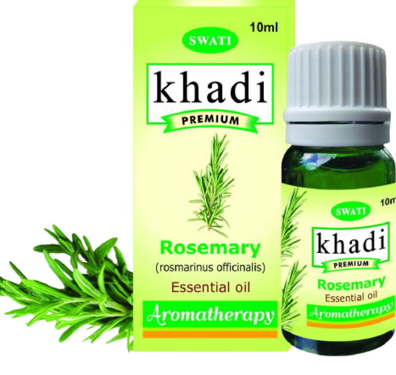 Khadi Premium Essential Oil Rosemary (Rosmarinus Officinalis) 10 Ml
