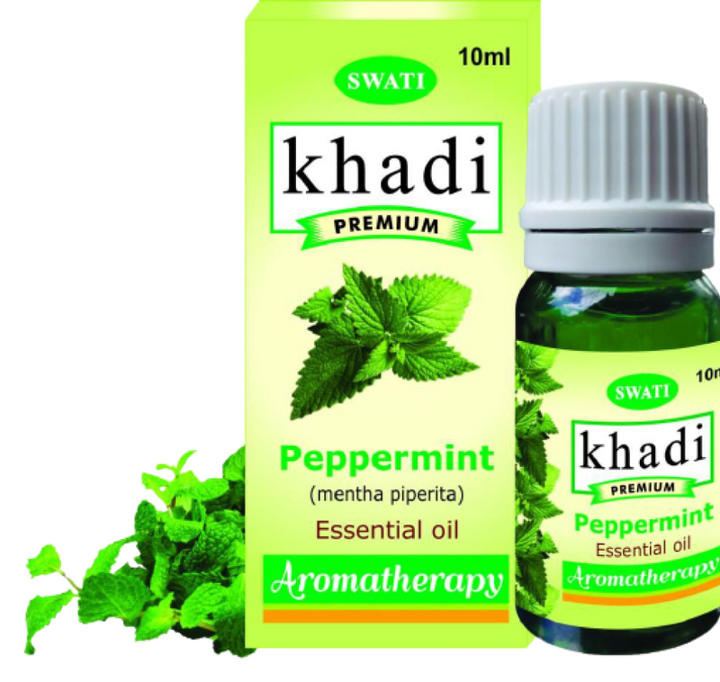 Khadi Premium Essential Oil Peppermint (Mentha Piperita) 10 Ml
