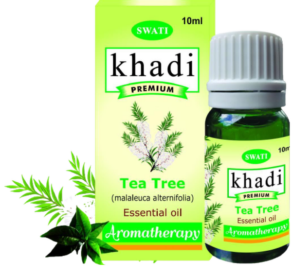 Khadi Premium Essential Oil Tea Tree (Malaleuca Alternifolia) 10 Ml