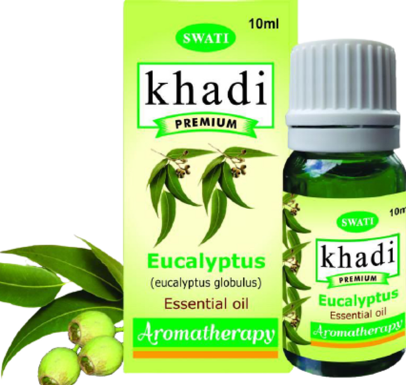 Khadi Premium Essential Oil Eucalyptus (Eucalyptus Globulus) 10 Ml