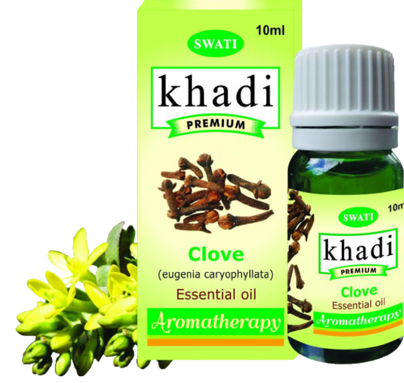 Khadi Premium Essential Oil Clove (Eugenia Caryophyllata) 10 Ml