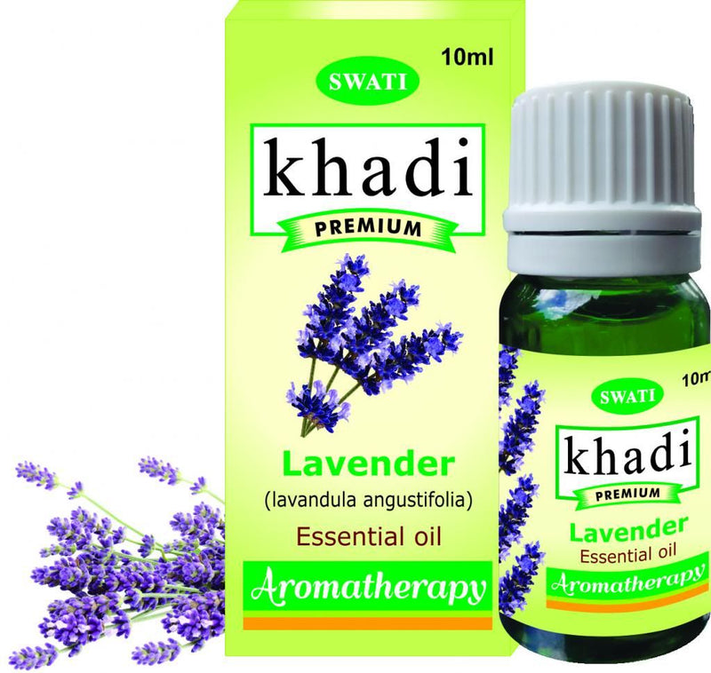 Khadi Premium Essential Oil Lavender (Lavandula Angustifolia) 10 Ml